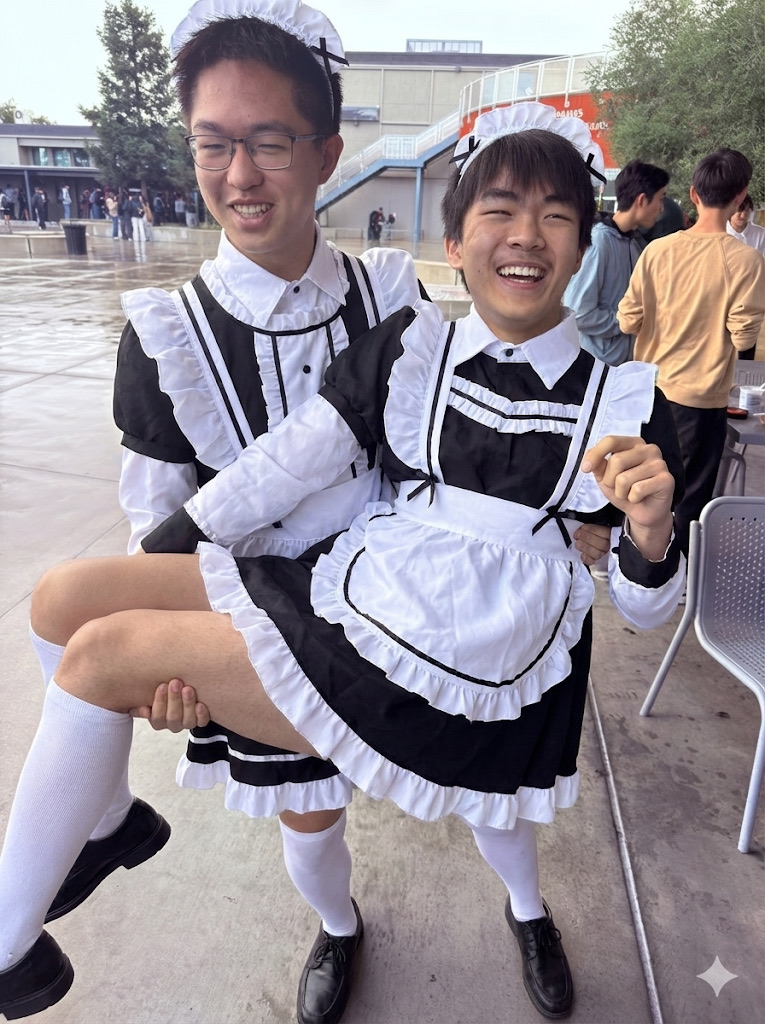 A photo representing confidence and friendship